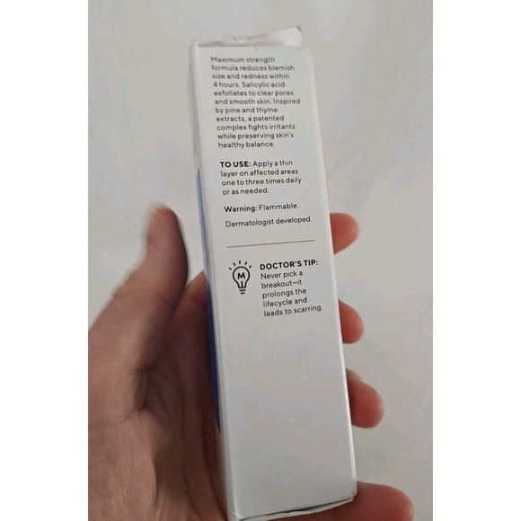 Murad Rapid Relief Acne Spot Treatment Control Salicylic maximum Strength 0.5 oz - Picture 2 of 4